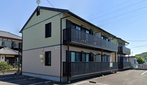 茨城県常陸太田市の一棟アパート